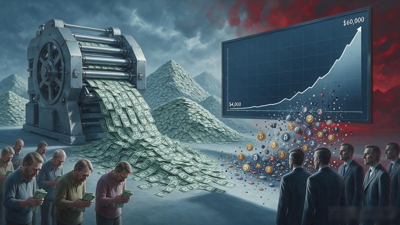 金融危机又来了，普通人拿数字货币避险，到底是真能救还是交学费