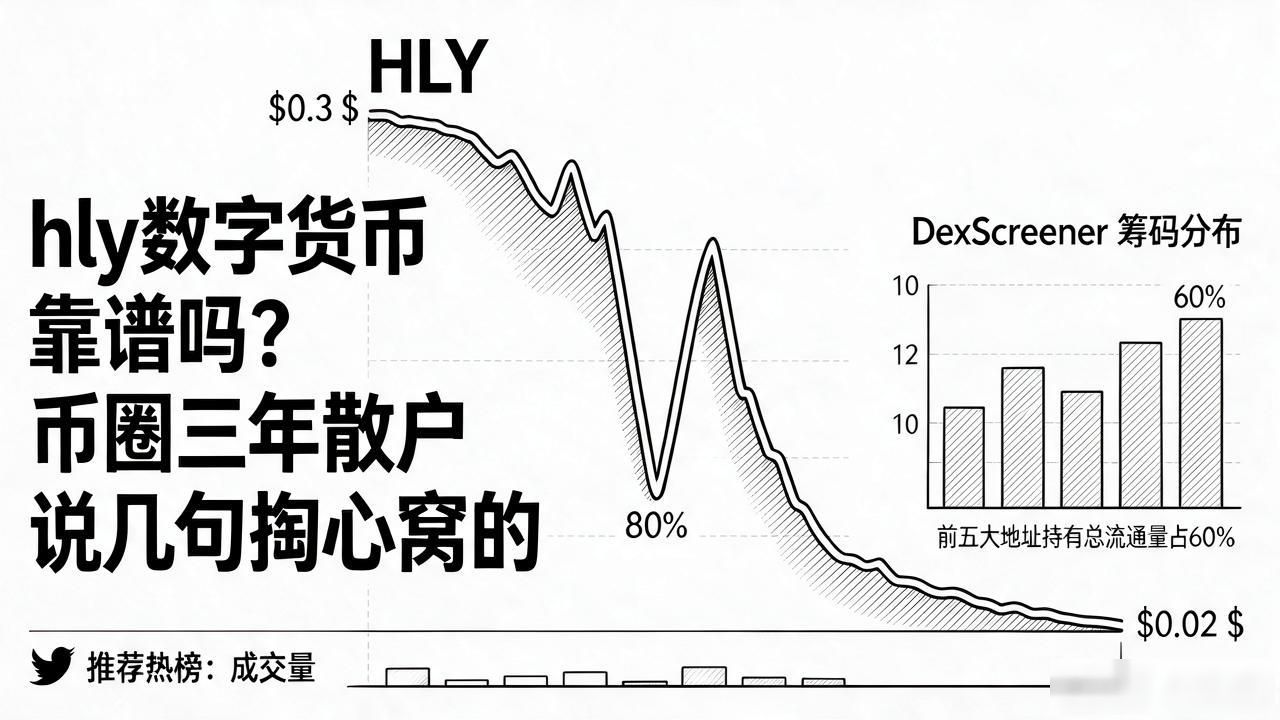 hly数字货币靠谱吗？币圈三年散户说几句掏心窝的