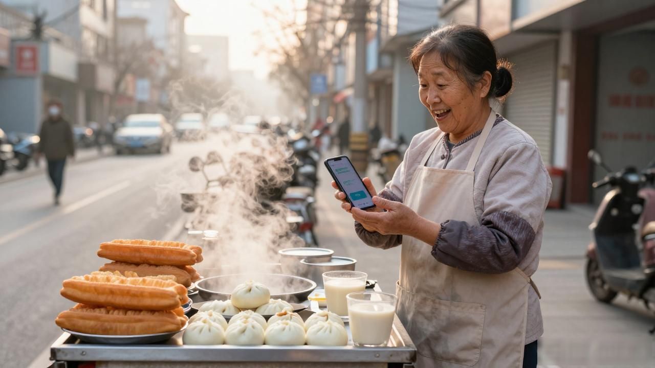 三月数字货币全国通用落地，开了八年小超市的我终于把收银台码全换了
