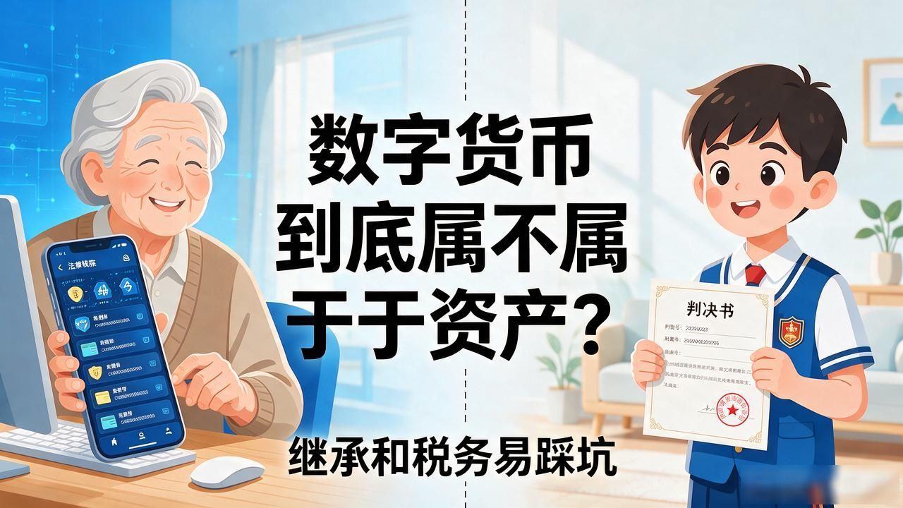 数字货币到底属不属于资产？把跟咱钱包有关的几件实际事说透
