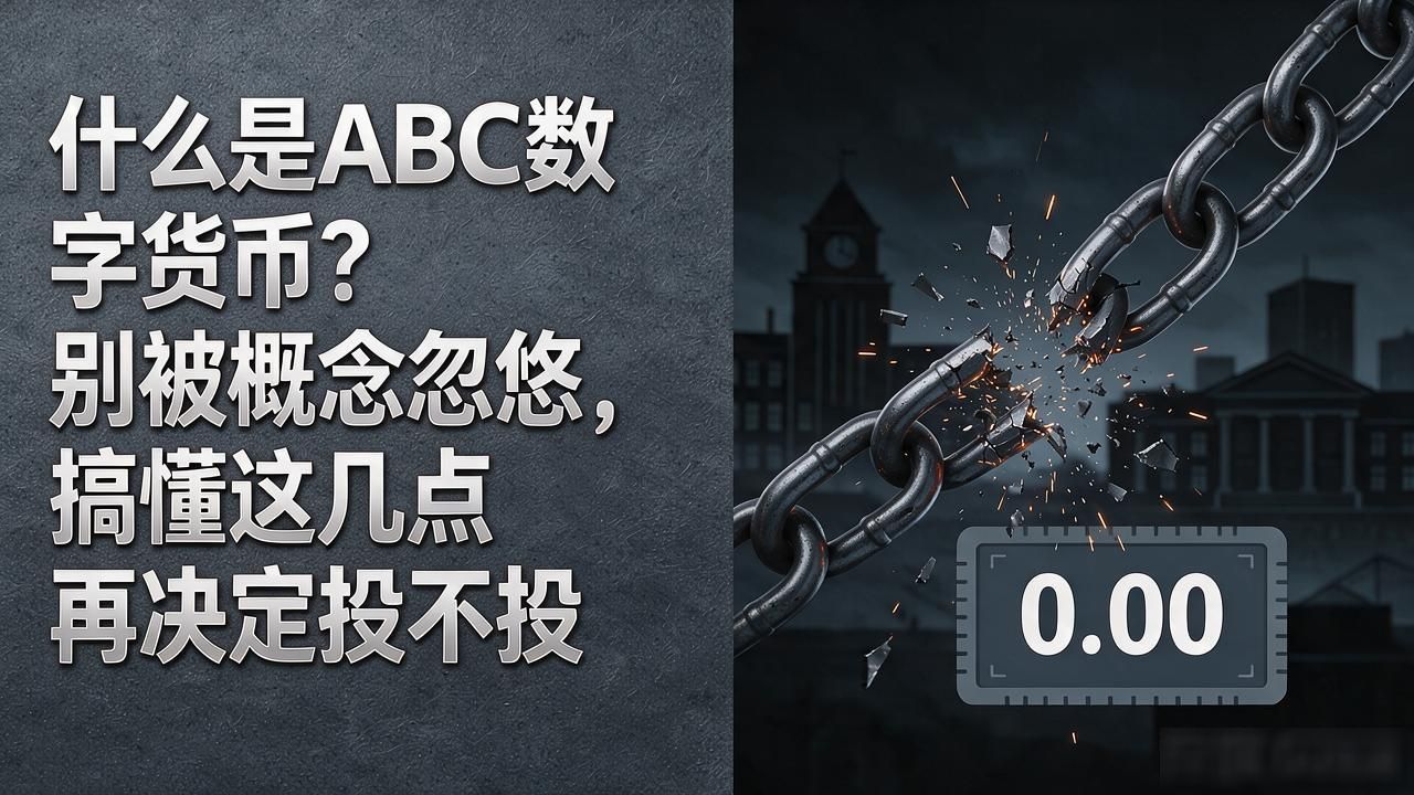 什么是ABC数字货币？别被概念忽悠，搞懂这几点再决定投不投