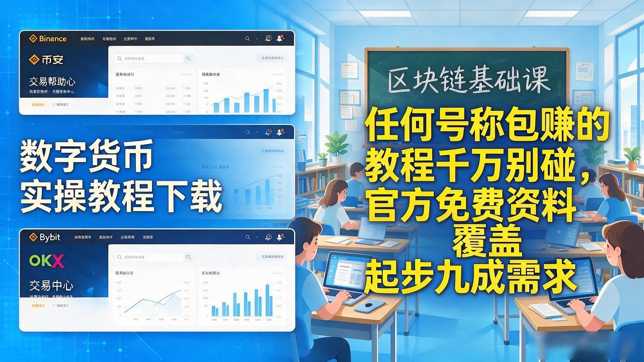 数字货币实操教程下载全攻略：新手从注册到上手的避坑指南