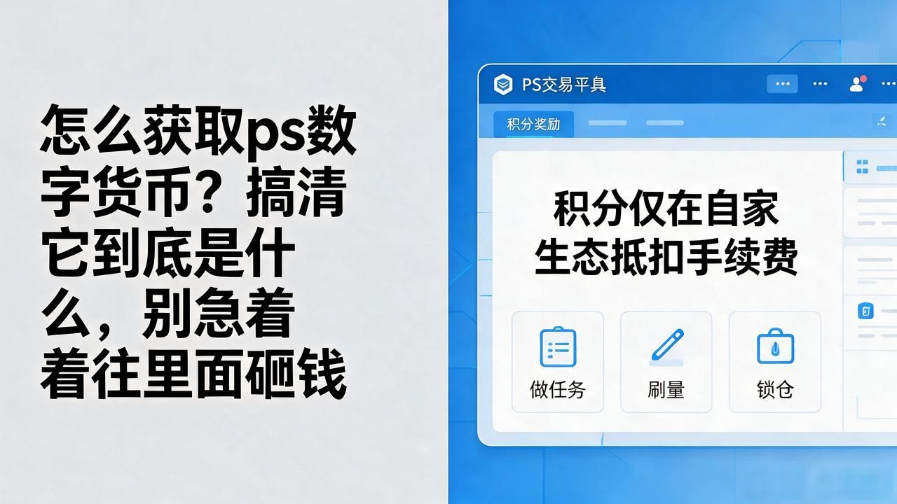 怎么获取ps数字货币？搞清它到底是什么，别急着往里面砸钱