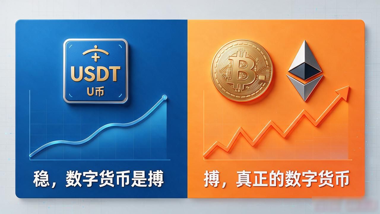 u币和数字货币到底啥区别？老币圈人给你掰明白