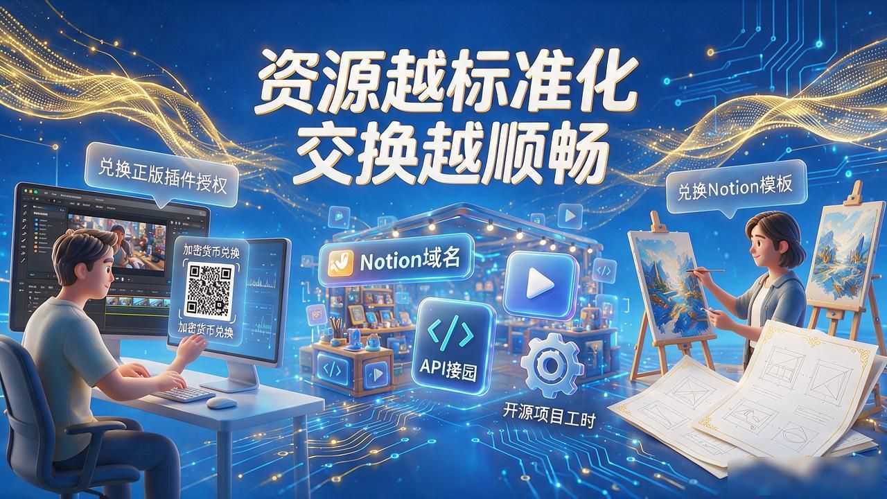数字货币资源交换实操：不花现金也能换到资源的几种路子