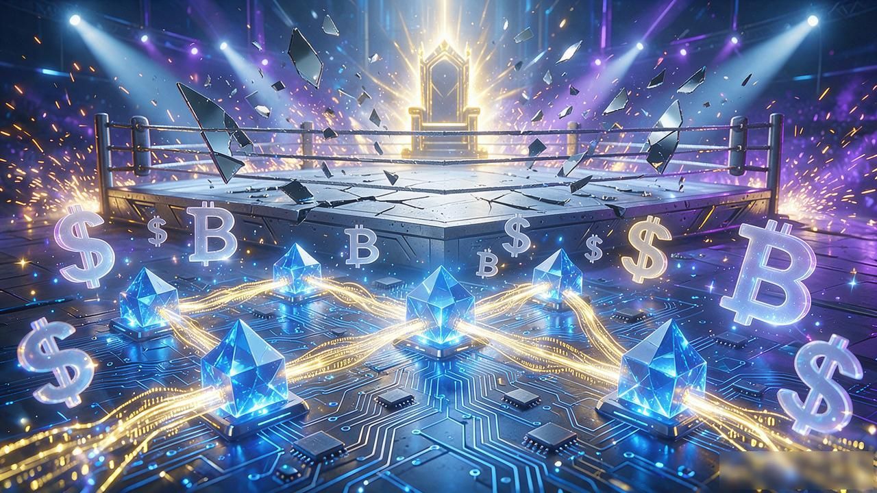 区块链数字货币擂主这几年换了好几轮，链上真王者到底是谁