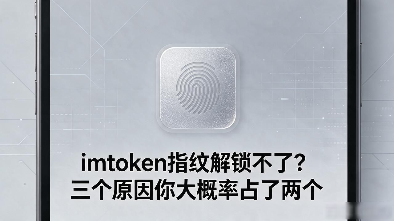 imtoken指纹解锁不了？三个原因你大概率占了两个