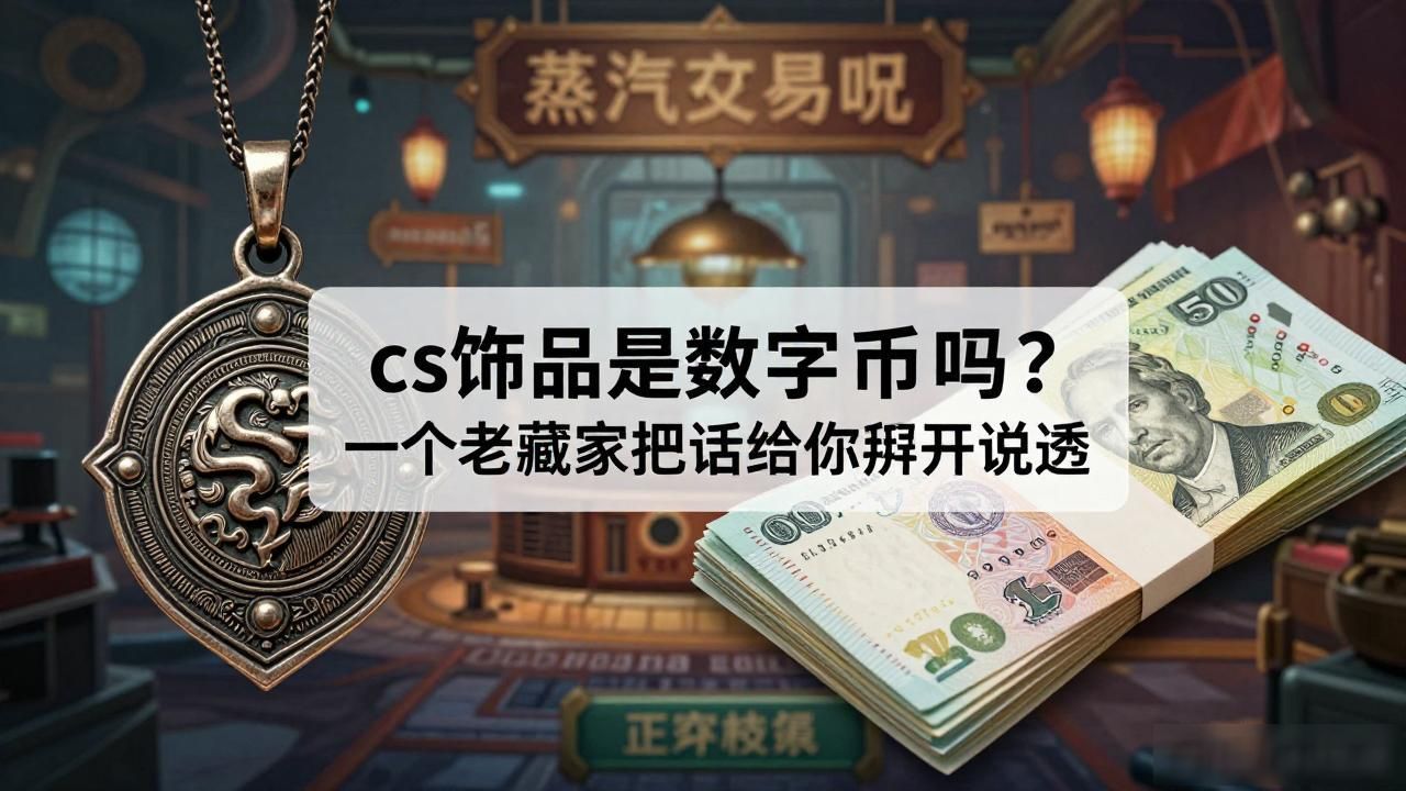 cs饰品是数字货币吗？一个老藏家把话给你掰开说透