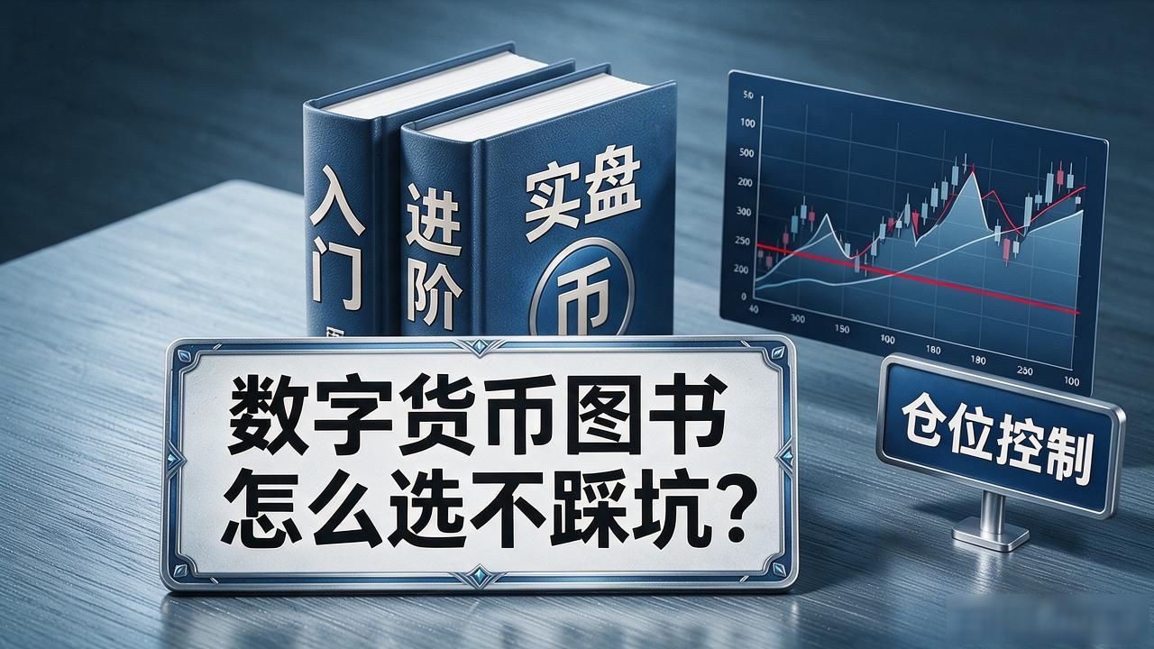 数字货币图书怎么选不踩坑？入门、进阶、实盘，各挑一本就够