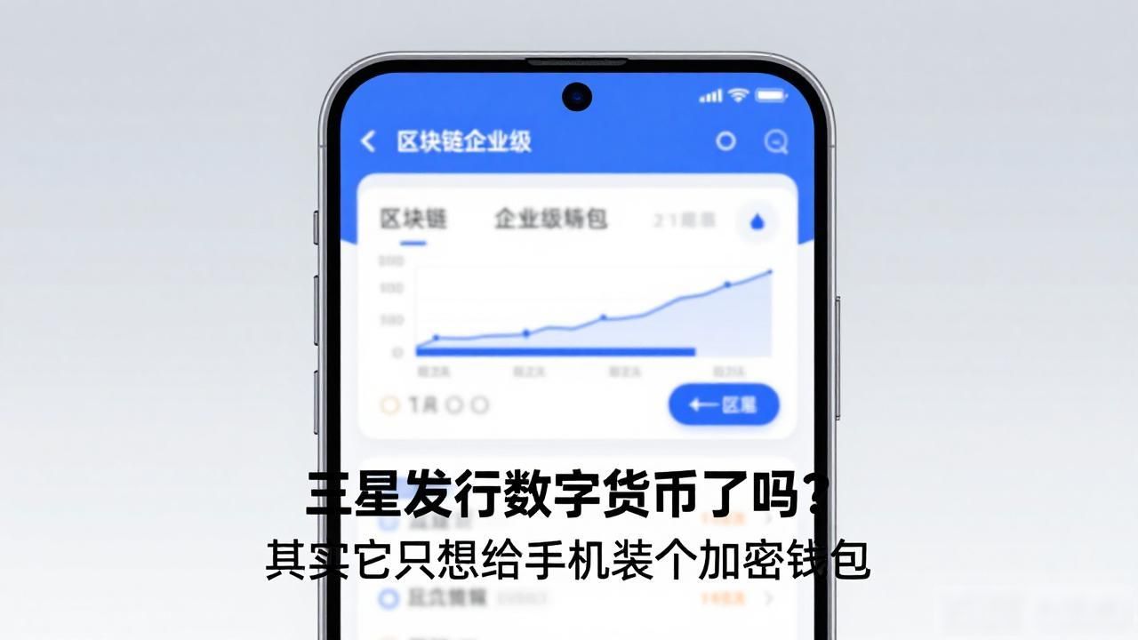 三星发行数字货币了吗？其实它只想给手机装个加密钱包