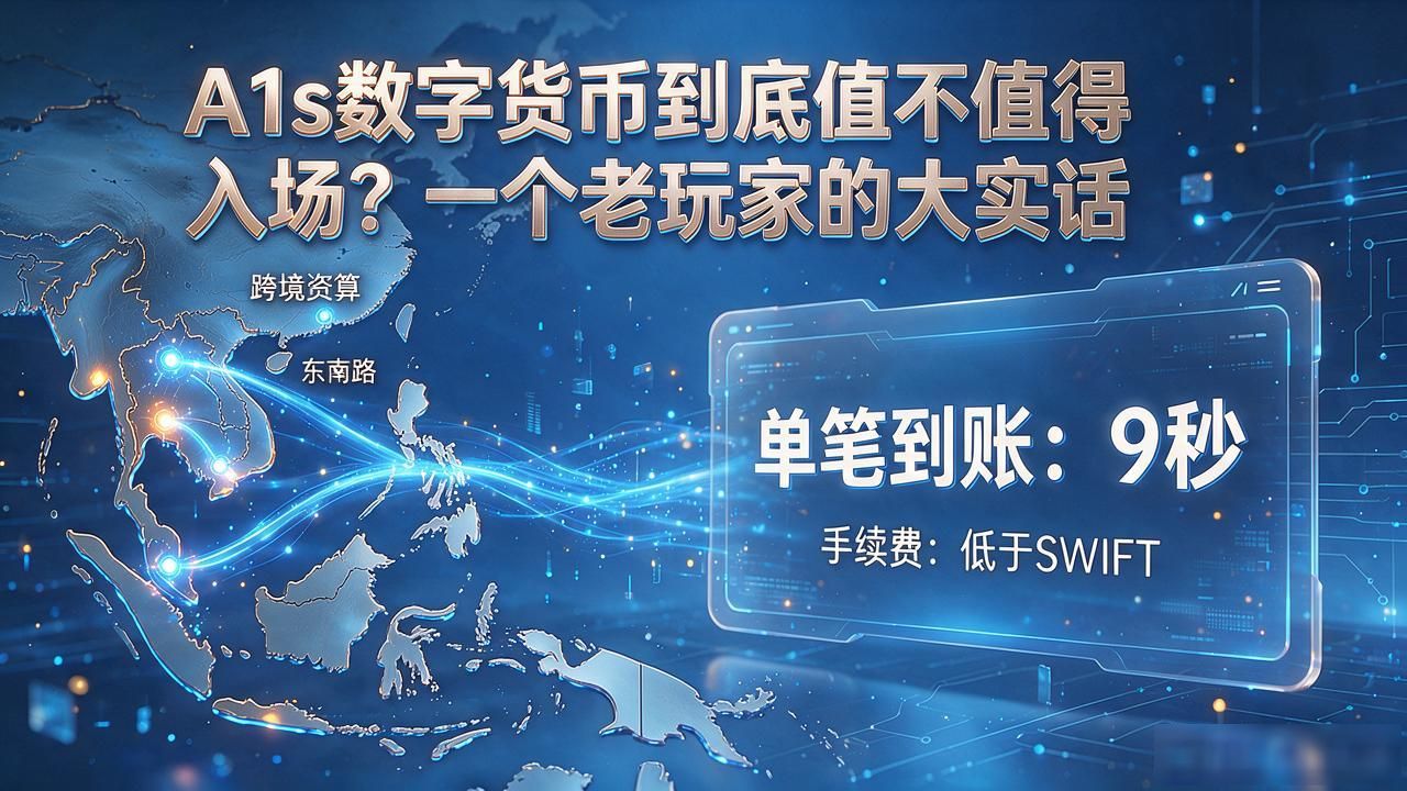 A1s数字货币到底值不值得入场？一个老玩家的大实话