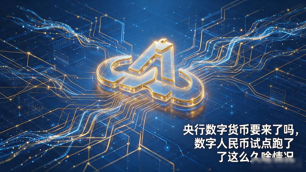 央行数字货币要来了吗，数字人民币试点跑了这么久啥情况