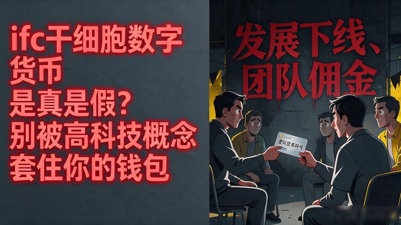 ifc干细胞数字货币是真是假？别被高科技概念套住你的钱包