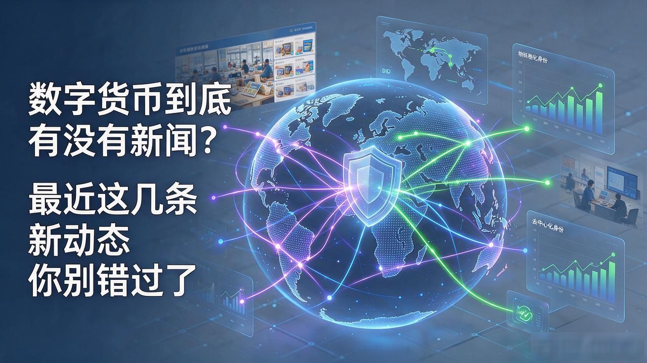 数字货币到底有没有新闻？最近这几条新动态你别错过了