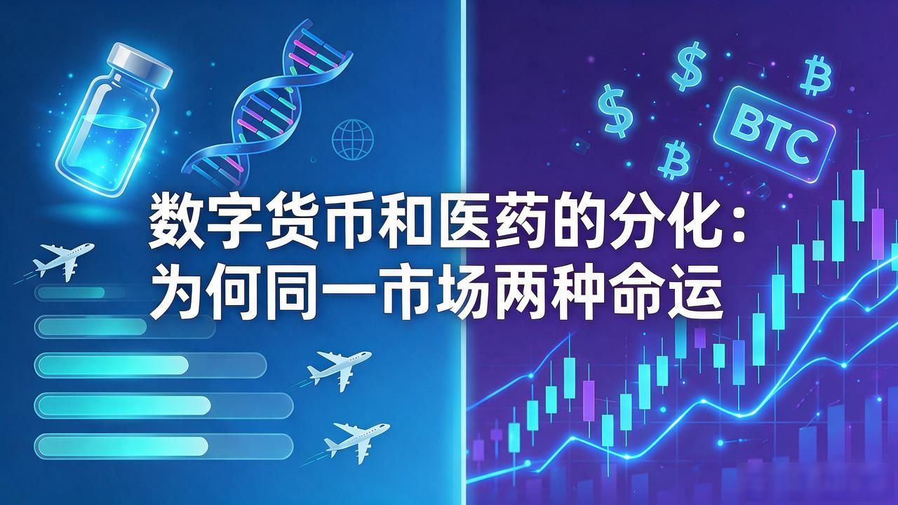 数字货币和医药的分化：为何同一市场两种命运