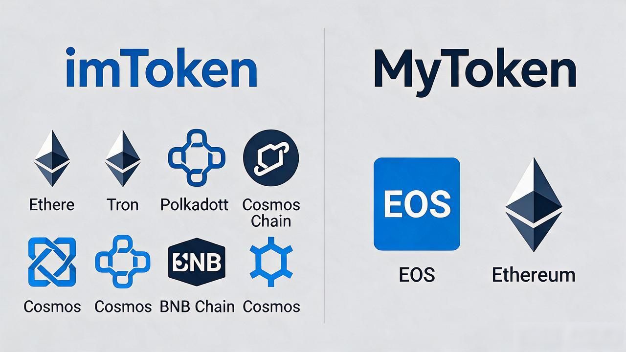 imToken和MyToken区别在哪？老用户帮你掰开了说