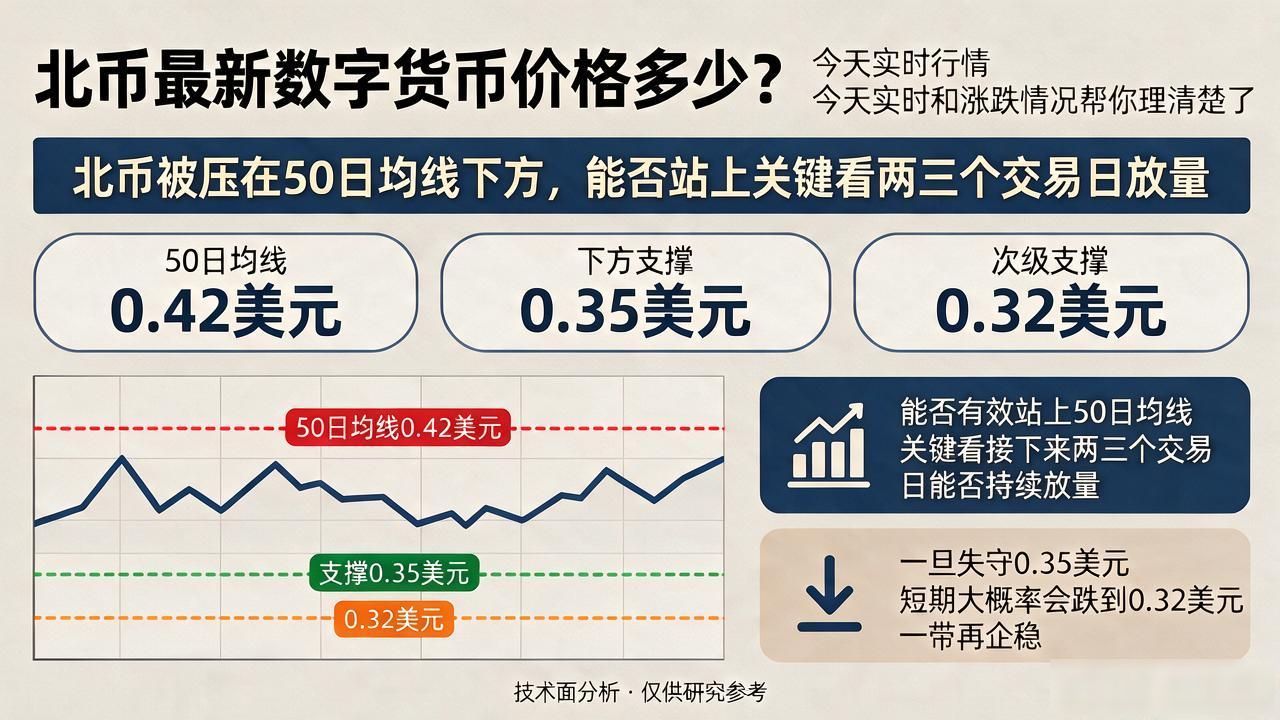 北币最新数字货币价格多少？今天实时行情和涨跌情况帮你理清楚了