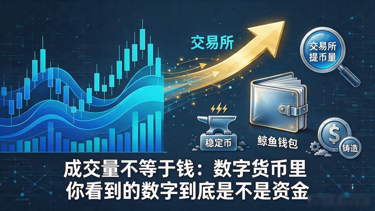 成交量不等于钱:数字货币里你看到的数字到底是不是资金