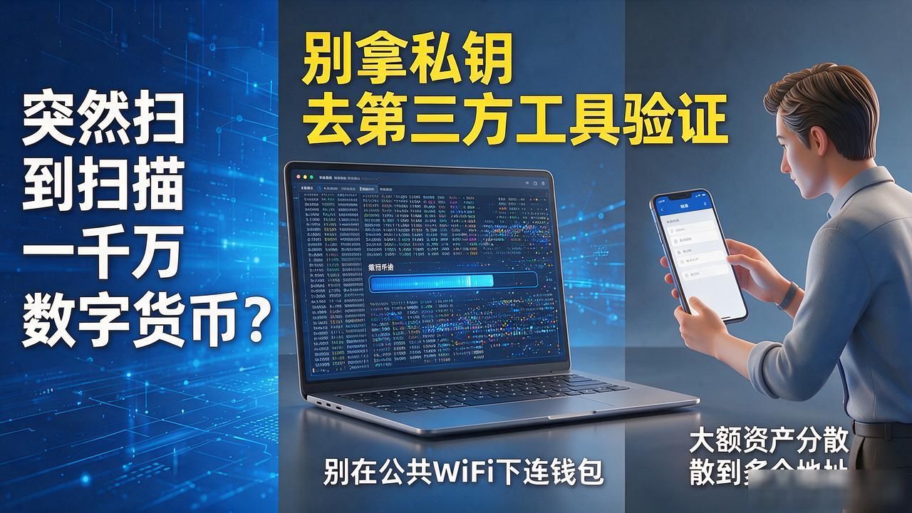 突然扫描到一千万数字货币?原因、风险和应对方法一次讲透