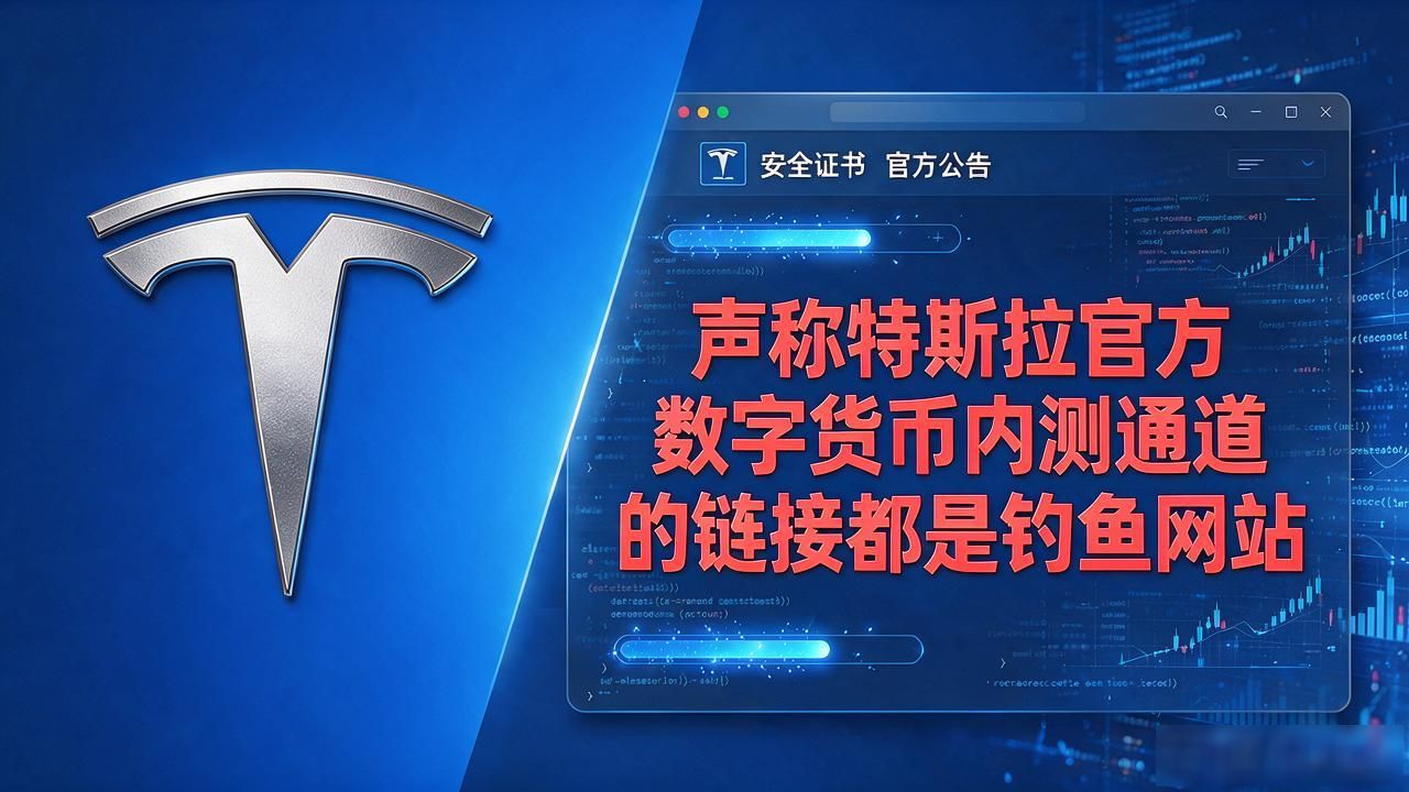 特斯拉有数字货币吗？十有八九是蹭热度的骗局，别交智商税