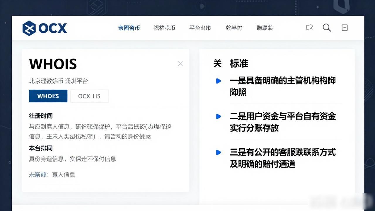 ocx数字货币交易平台正规吗？用了五年币的过来人给你说实话