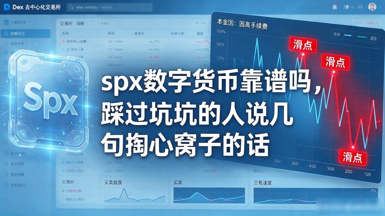 spx数字货币靠谱吗，踩过坑的人说几句掏心窝子的话