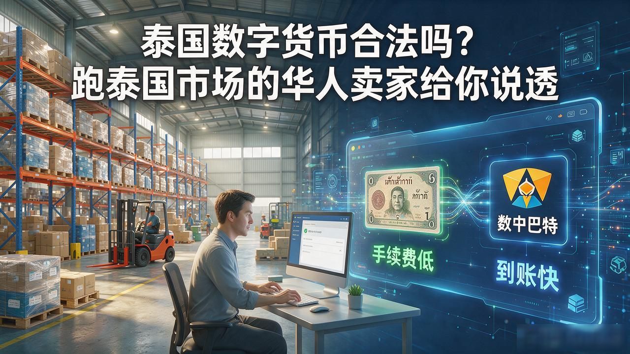 泰国数字货币合法吗？跑泰国市场的华人卖家给你说透