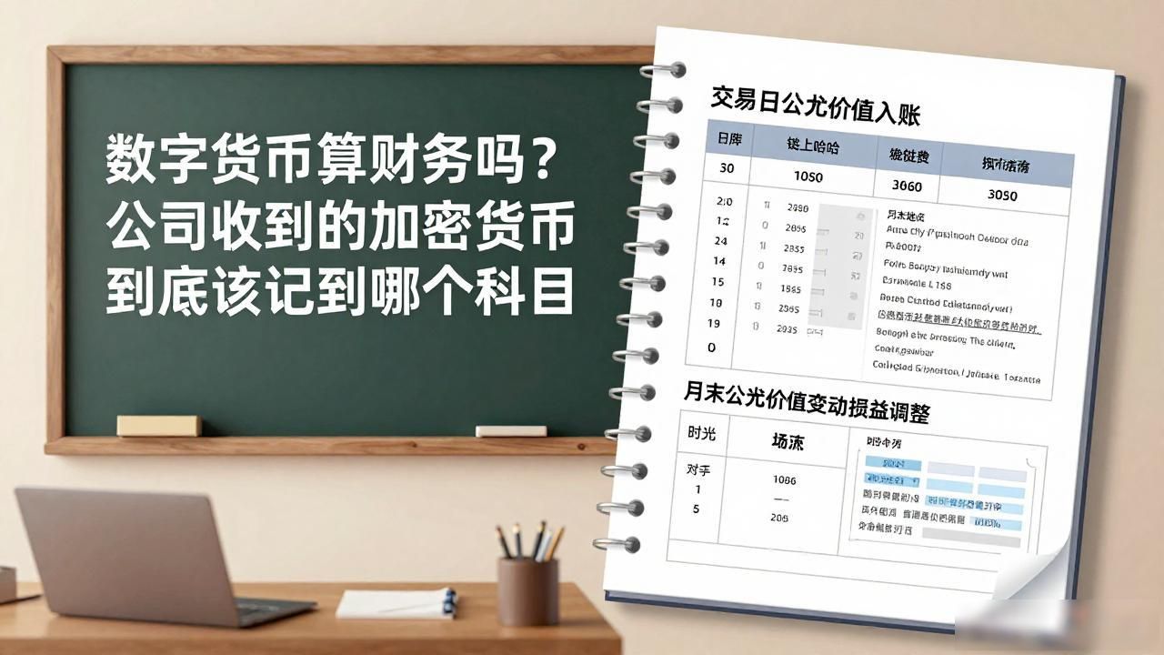 数字货币算财务吗？公司收到的加密货币到底该记到哪个科目