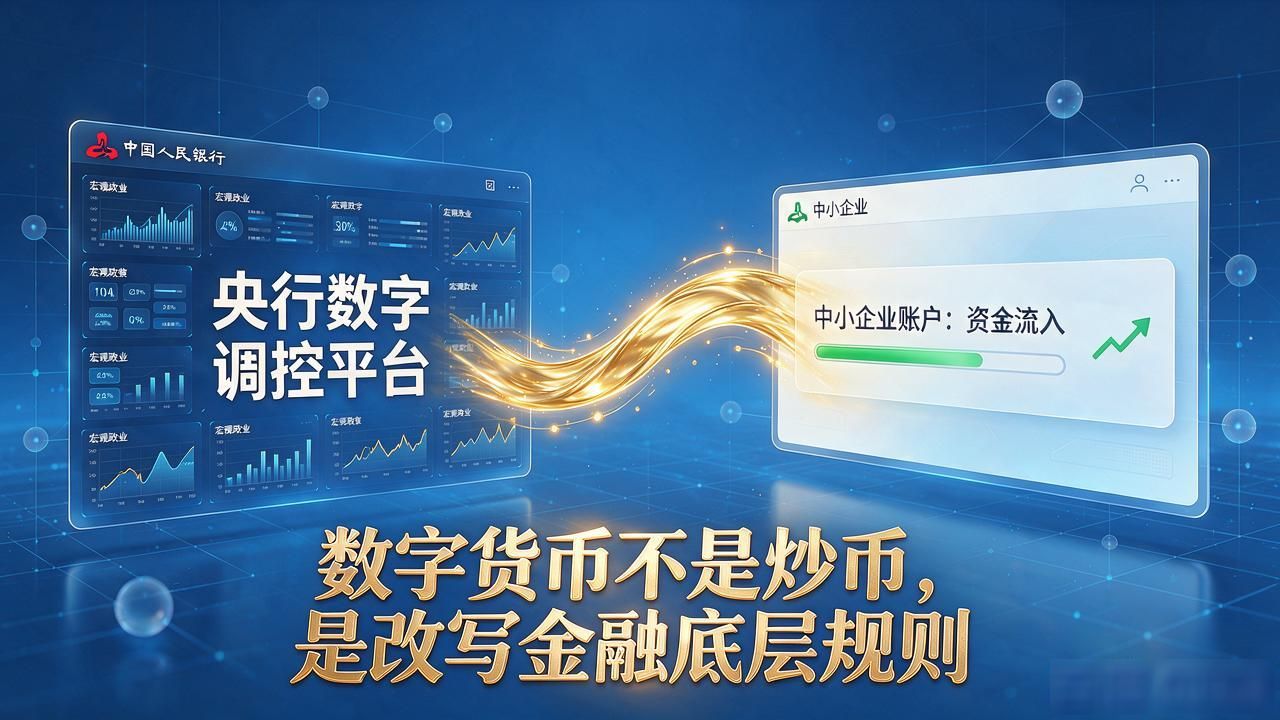 数字货币为什么这么重要？它不是炒币，是在改写整个金融底层规则