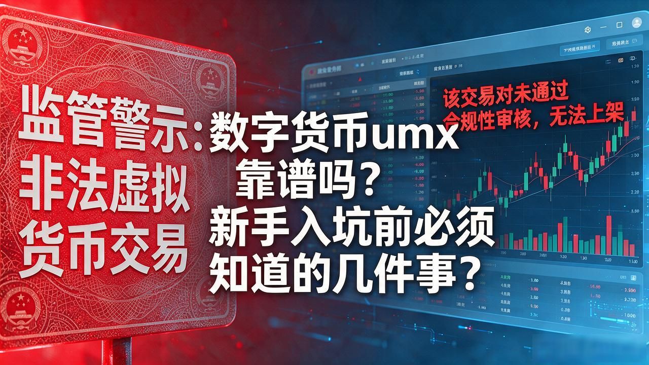 数字货币umx靠谱吗？新手入坑前必须知道的几件事
